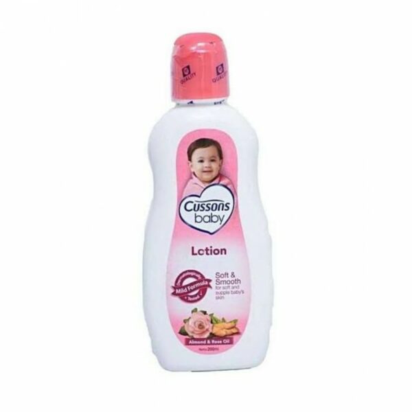 Cussons Baby Lotion Almond & Rose Oil (200ml)