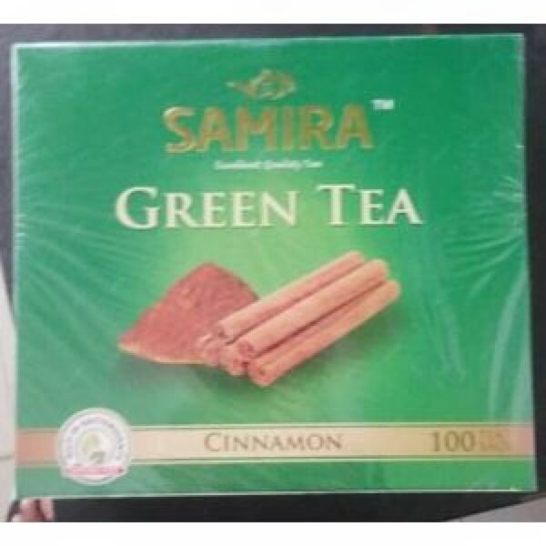 Samira Cinnamon Green  Tea 100 Tea Bags