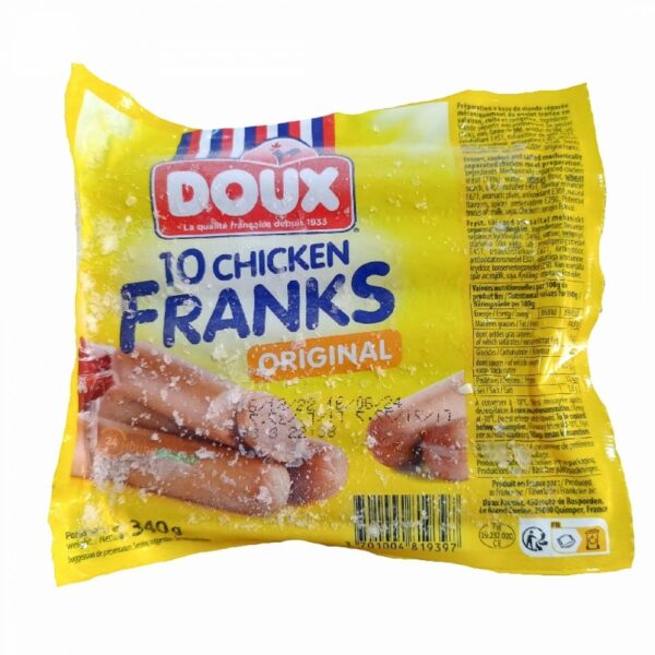 Doux 10 Chicken Franks (340g)