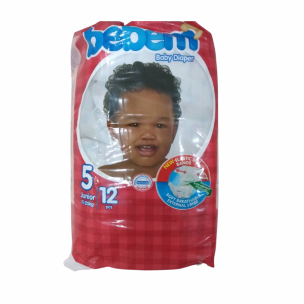 Bebem Baby Diaper 5 Junior 11-25kg 12pcs