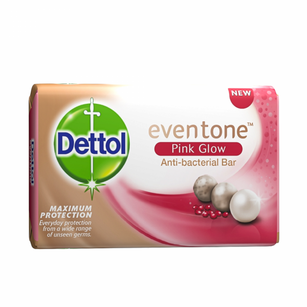 Dettol Soap Even Tone (Pink Glow) 105g
