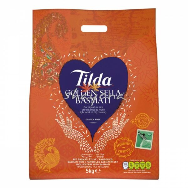 Tilda Golden Sella Basmati Rice (5kg)
