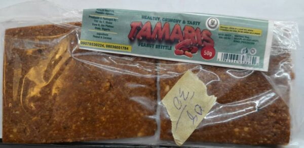Tamaris peanut brittle satchet