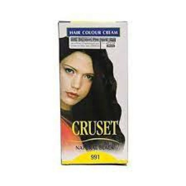 Cruset Natural Black Hair Dye 60ml