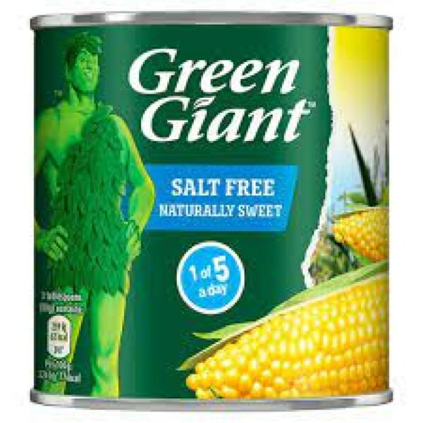 Green Giant Sweet Corn Salt Free (198g)