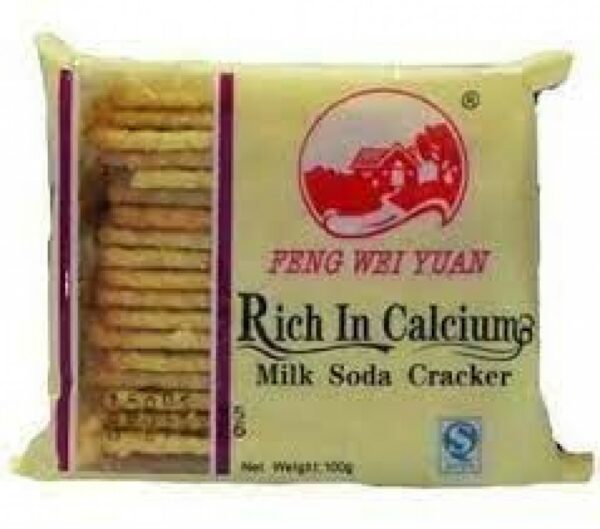 Rich In Calcium Milk Soda Cracker 100g
