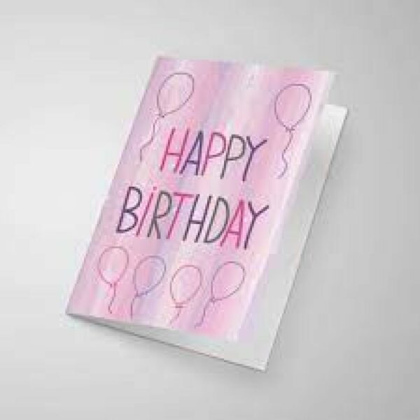 Folded Birthday Cards