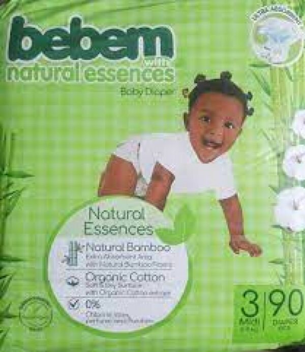 Bebem Baby Diaper 3 Midi 4-9kg 90pcs