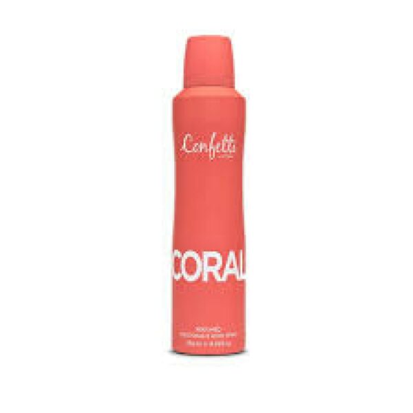 Confetti London Coral Perfumed Body Spray 250ml