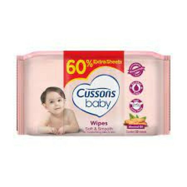 Cussons Babe Wipes Soft & Smooth (50Sheets)