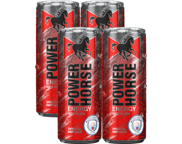 Power Horse Red Rush Energy Drink 250ml (Pack)
