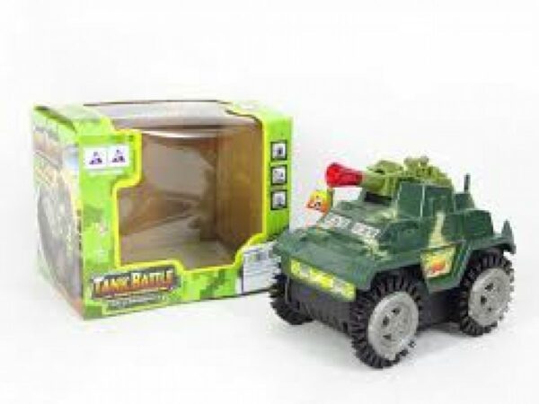 Tumbling Toy Tank