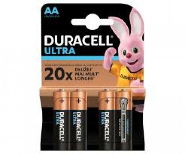 Duracell Ultra AA4 (4 Batteries)