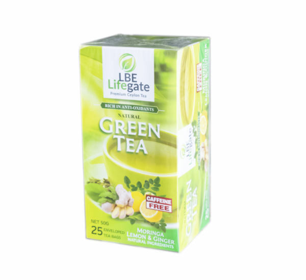 LBE Life Gate Moringa With Ginger & Lemon Green Tea