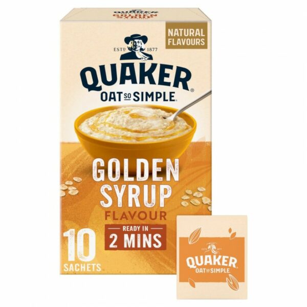 Quaker Oats So Simple Golden Syrup (216g)