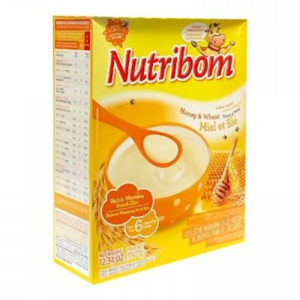 Nutribom Infant Cereal Honey & Wheat  (350g)