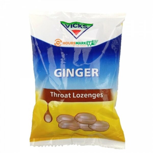 Vicks Ginger Throat Lozenges 97g