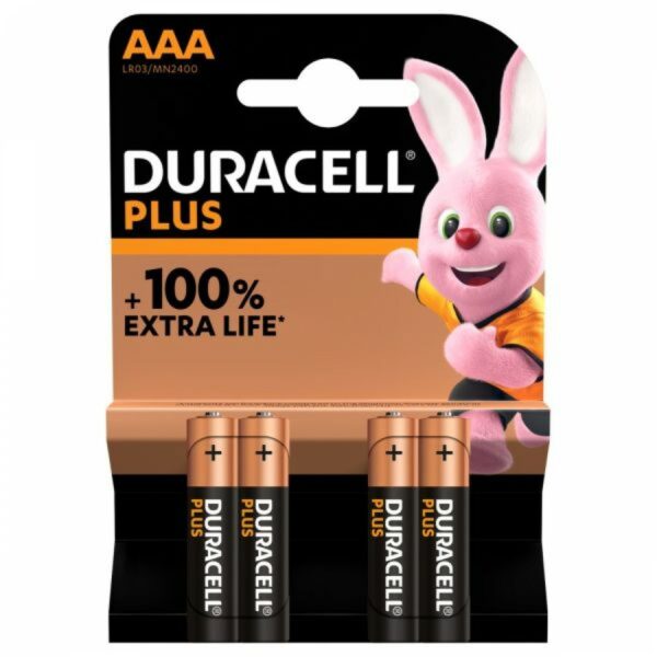 Duracell Battery Extra Life AAA 4