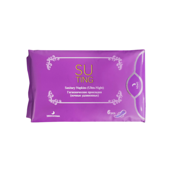 Su Ting Sanitary Napkins Purple
