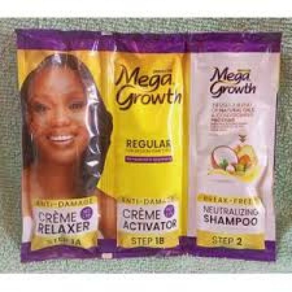 Mega Growth Creme Relaxer Sachet (Pics)