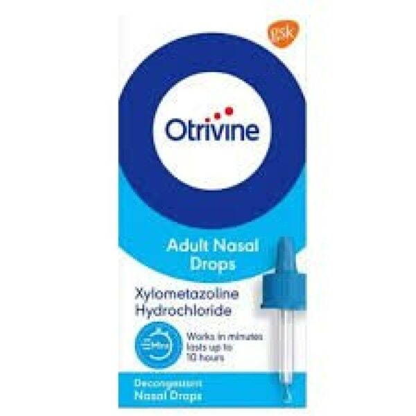 Otrivine Adult Nasal Drops (10ml)