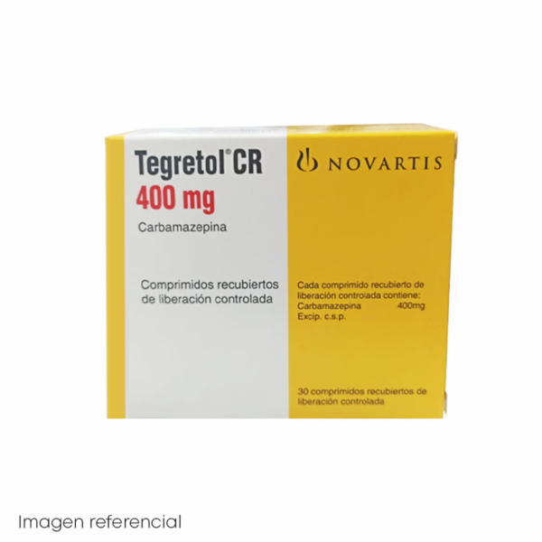 Tegretol CR 400mg (Novartis) 30 Davitabs Per Card
