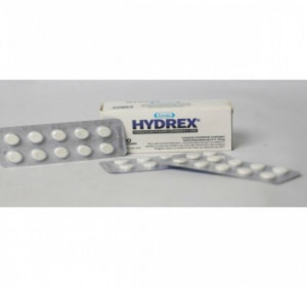 Hydrex 25mg Hydrochlorothiazide 28 Tabs (JUHEL)