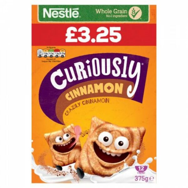 Nestle Curiously Cinnamon Tast (375g)