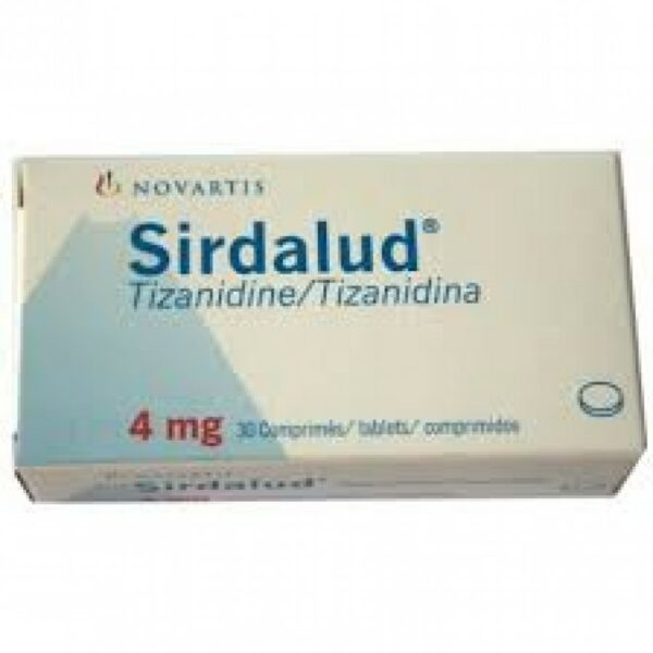 Novartis Sirdalud 4mg 30Tabs Per Tab