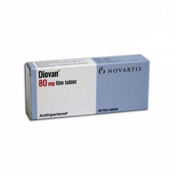 Novartis Diovan Valsartan 80mg 28 film Coated Tabs