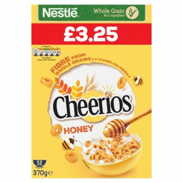 Nestle Cheerios Honey (370g)