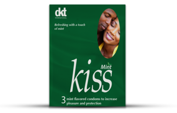 Kiss 3 mint Flavored Condoms dkt (Mixed)