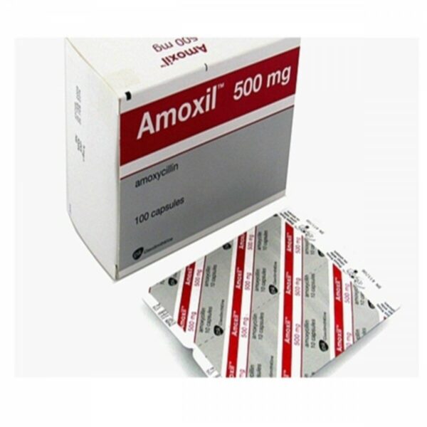 Amoxil Beecham 500mg Caps
