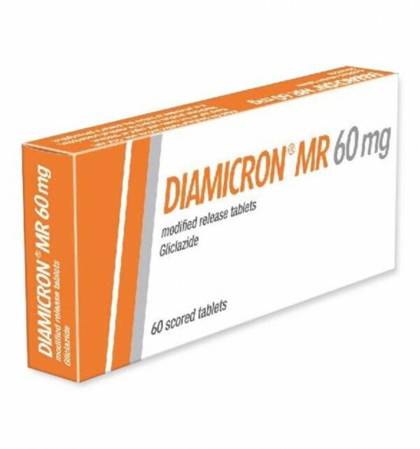 Diamicron Mr 60 mg(Per Card)
