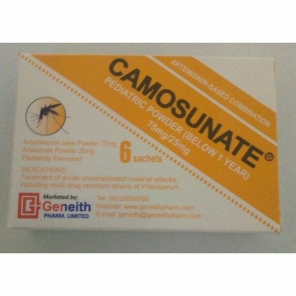 Camosunate Paediatric Powder 75mg/25mg (Geneith)