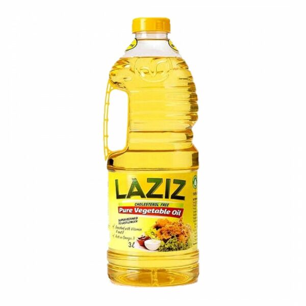 Laziz Pure Vegetable oil 3L