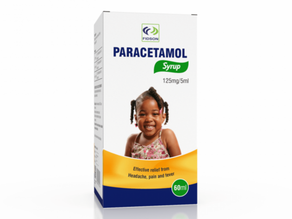 Paracetamol Syrup 125mg/5ml (Fidson)