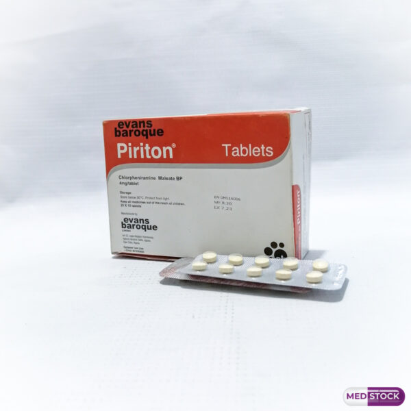 Piriton Tablets 4mg/Tablets