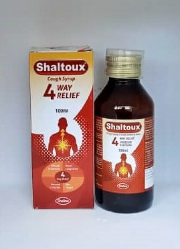 Shaltoux Cough Syrup- 4 Way Relief(100ml)