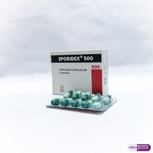 Sporidex 500mg 10caps
