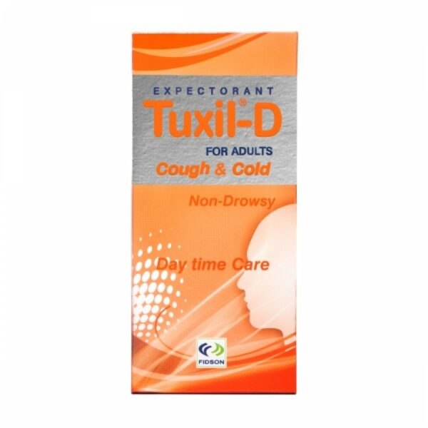 Tuxil-D Cough & Cold Syrup 100ml For Adults (fidson)