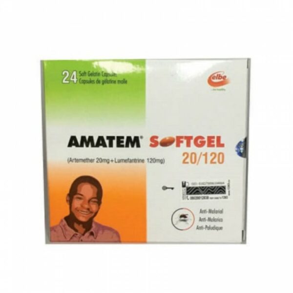 Amatem Softgel 20/120 24caps  (elbe) Per Card