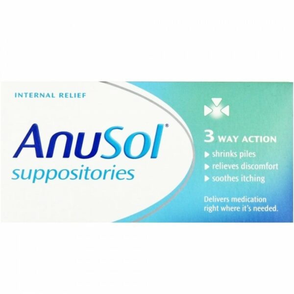 Anusol Suppositories 3Ways Action
