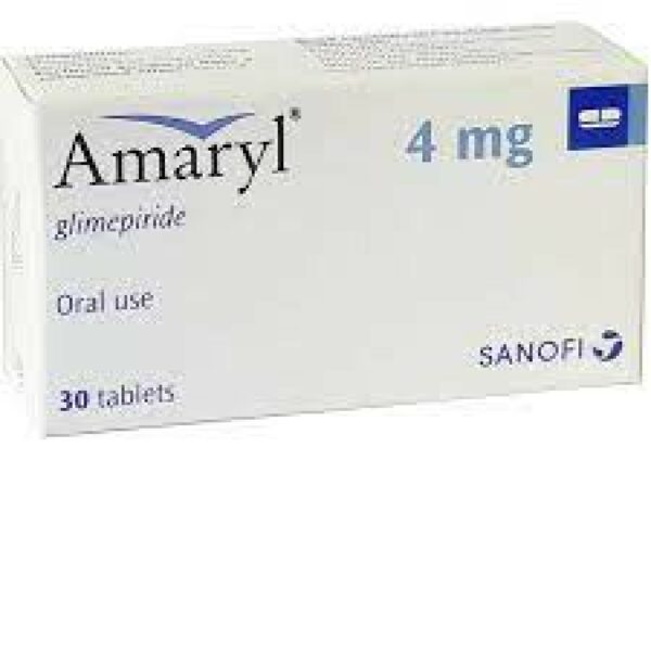 Amaryl Glimepiride 4m Per Card