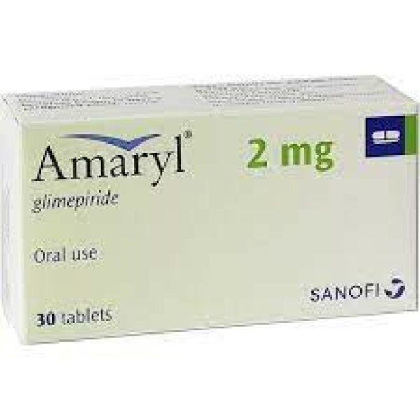 Amaryl Glimepiride 2mg (Sanofi) Per Card