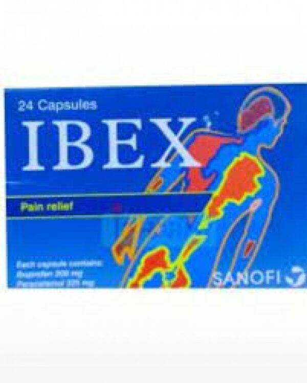 Ibex Pain Relief 24caps