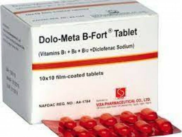 Dolo-Meta B-Fort Tablet Card