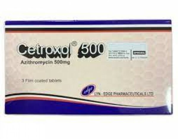 Cetroxol Azithromycin 500mg 3tabs