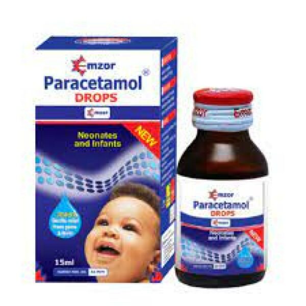 Paracetamol Drops Emzor 15ml