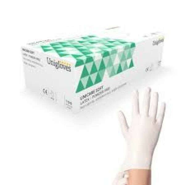 Unicare Latex Powdered Gloves